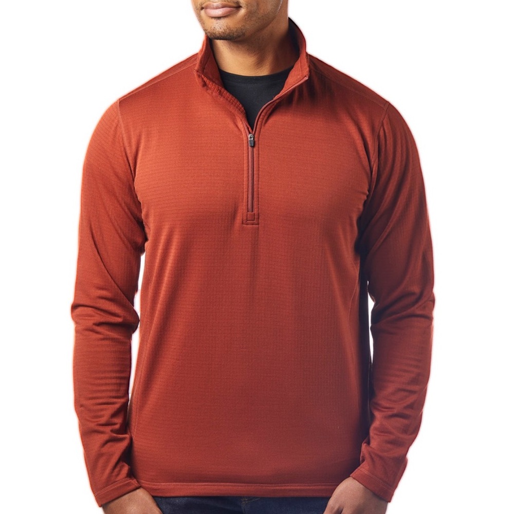 REI Textured Fleece 1/4 Zip Sweater
